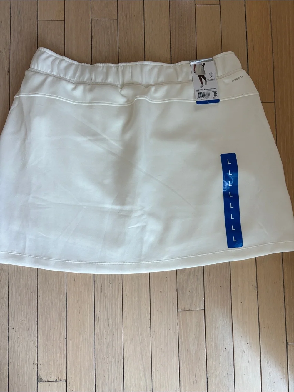 NWT Mondetta Cream High-Rise Walking Skort - Picture 1 of 6